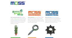Desktop Screenshot of mossproducts.com.au